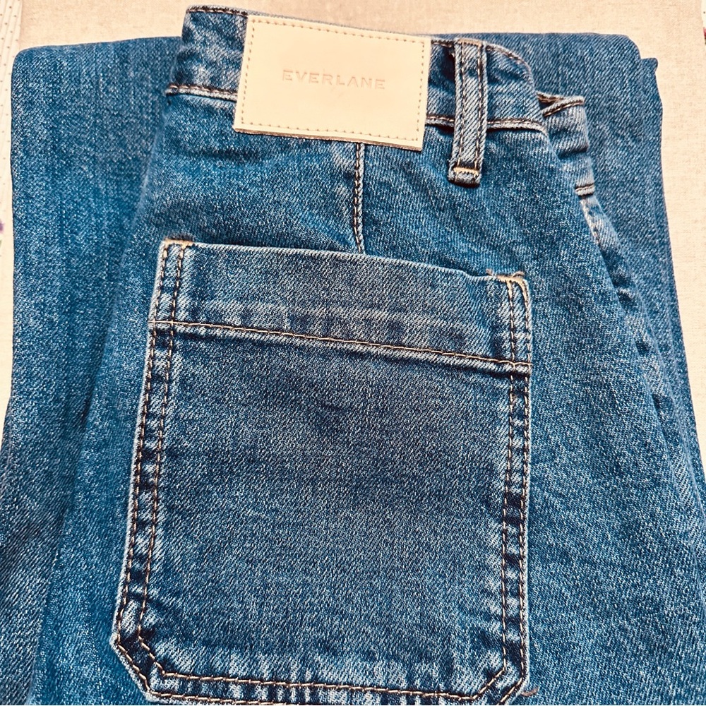 Everlane | Jeans | The Wide Leg Jean • Ankle - Picture 3 of 10